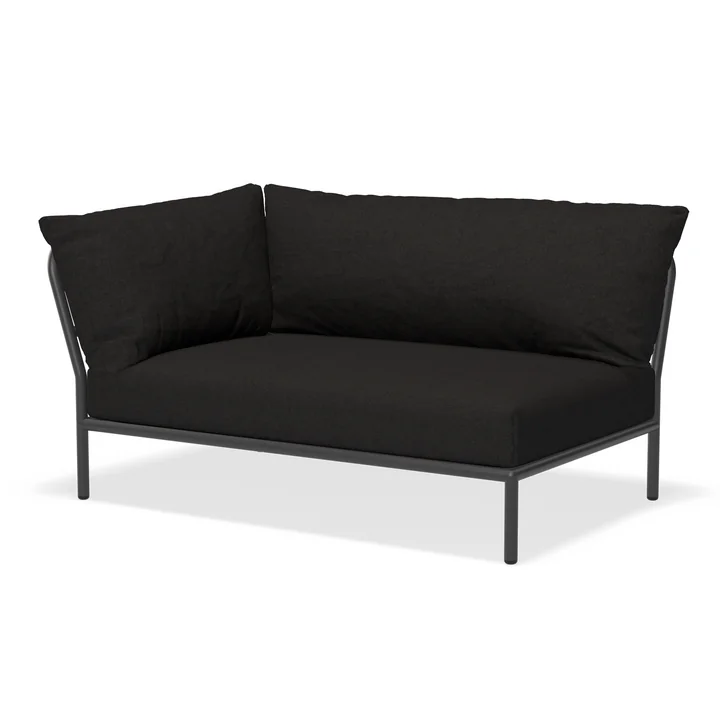 HOUE - Level 2 Sofa, left, dark gray / charcoal