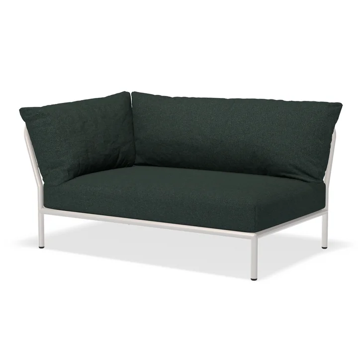HOUE - Level 2 Sofa, left, muted white / alpine