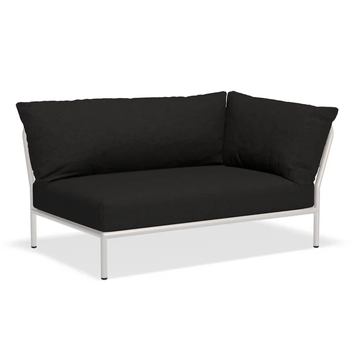 HOUE - Level 2 Sofa, right, muted white / charcoal