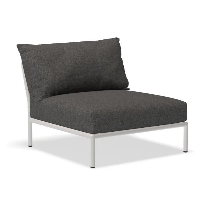 HOUE - Level 2 Chair, muted white / dark grey basic