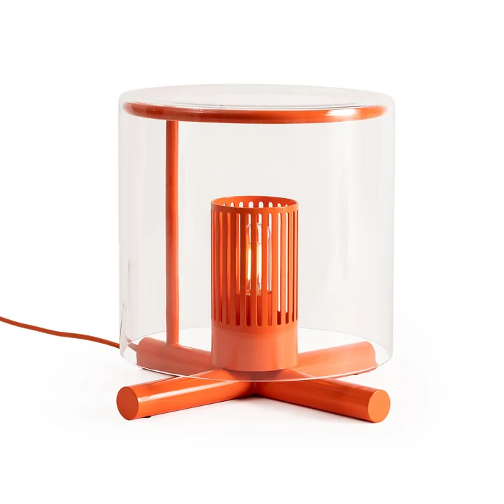 Design House Stockholm - Fireplace table lamp, orange
