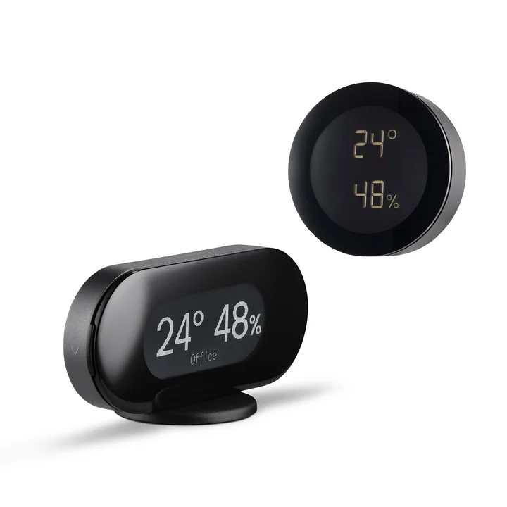 Jacob Jensen - Climate station with sensor, black