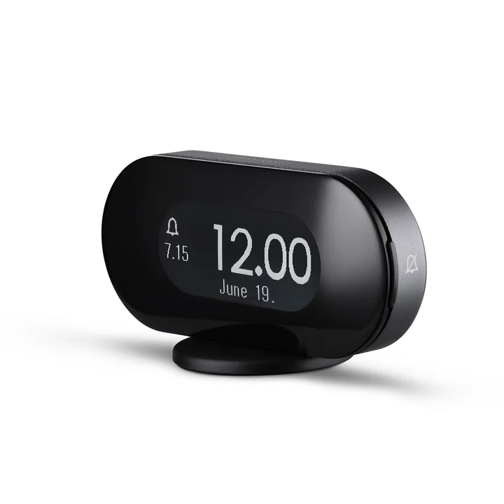 Jacob Jensen - Alarm clock, black