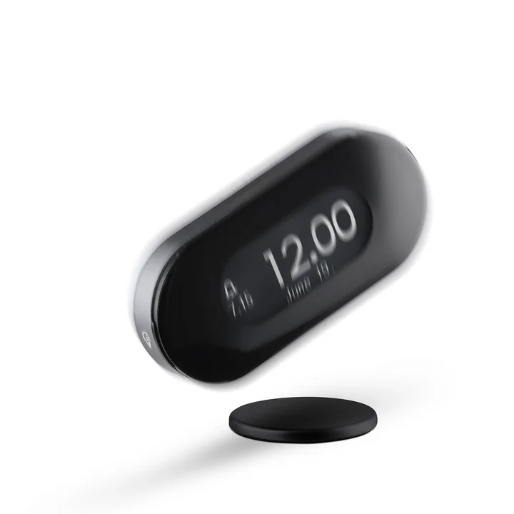 Jacob Jensen - Alarm clock, black