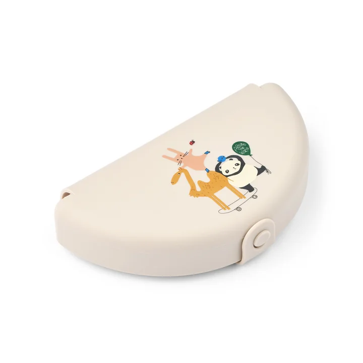 LIEWOOD - Eugene snack box, Around the world, sandy