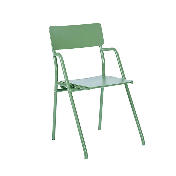 Weltevree - Flip-up outdoor folding chair, pale green (RAL 6021)