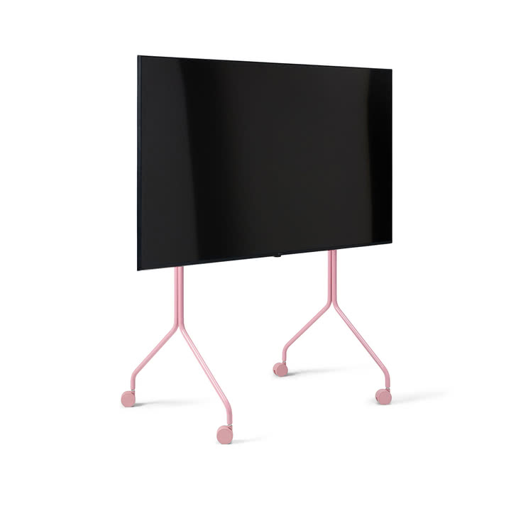 Pedestal - Moon Rollin ' Tall TV - Stand , 44 - 70 Customs , bubble gum