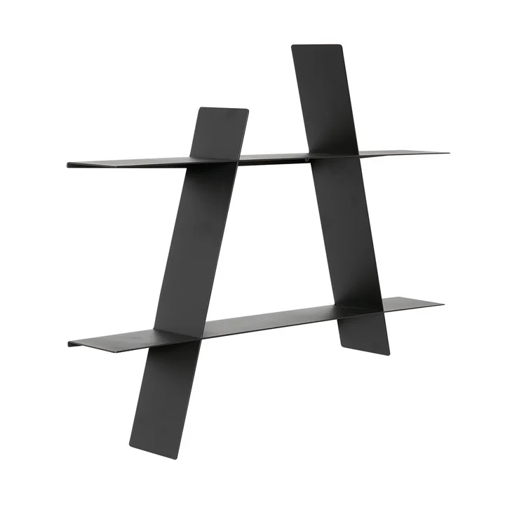 Andersen Furniture - A-Shelf large, black lacquered steel