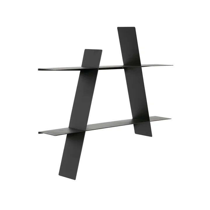 Andersen Furniture - A-Shelf medium, black lacquered steel
