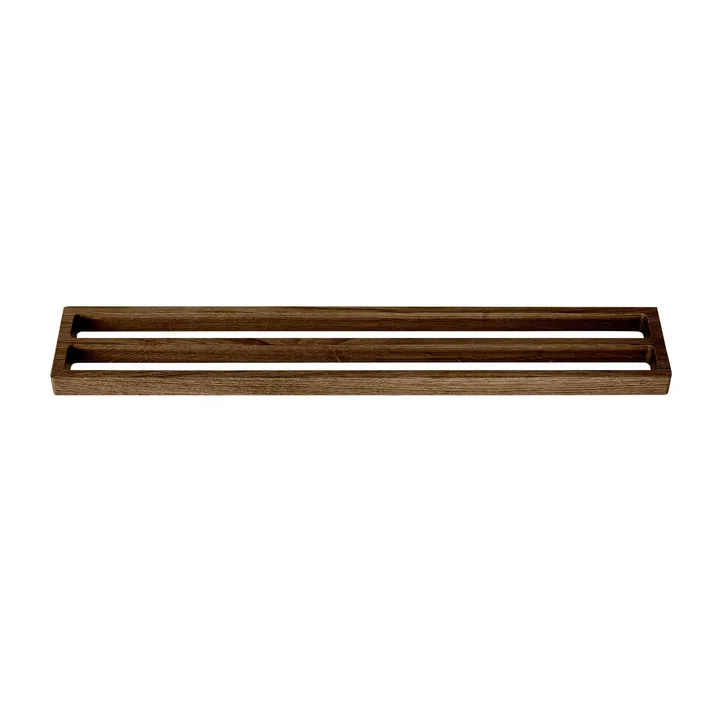 Andersen Furniture - Double towel rail, dark stained ash
