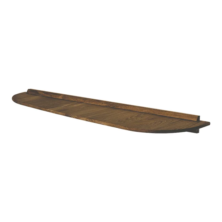 Andersen Furniture - Wall shelf, smoked ash / oiled / 78.5 x 22 cm