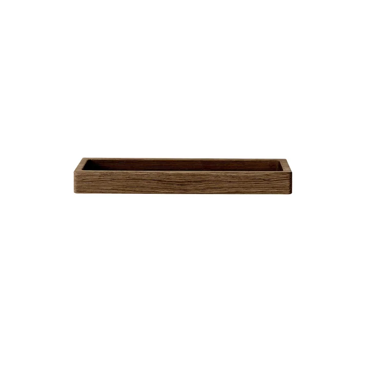 Andersen Furniture - Wall shelf 10, 32 x 12 cm, dark stained ash