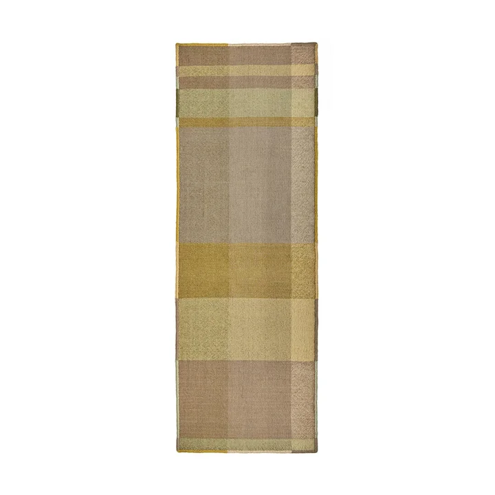 nanimarquina - Nuance wool rug/carpet runner, 80 x 240 cm, lime