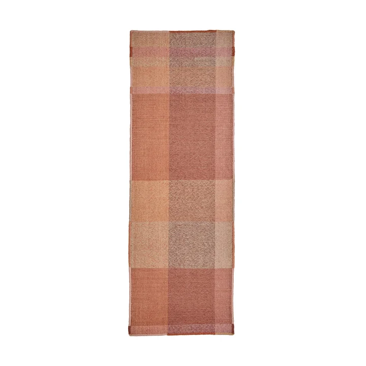 nanimarquina - Nuance wool rug/carpet runner, 80 x 240 cm, coral