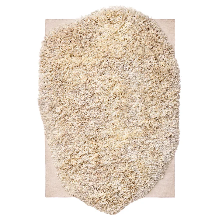 nanimarquina - Alga rug, 211 x 338 cm, off-white
