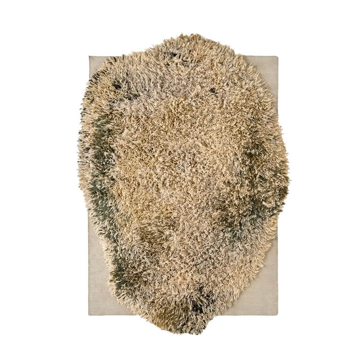 nanimarquina - Alga rug, 179 x 270 cm, gray