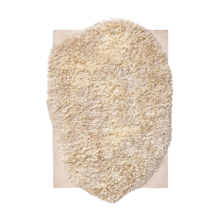 nanimarquina - Alga rug, 179 x 270 cm, off-white