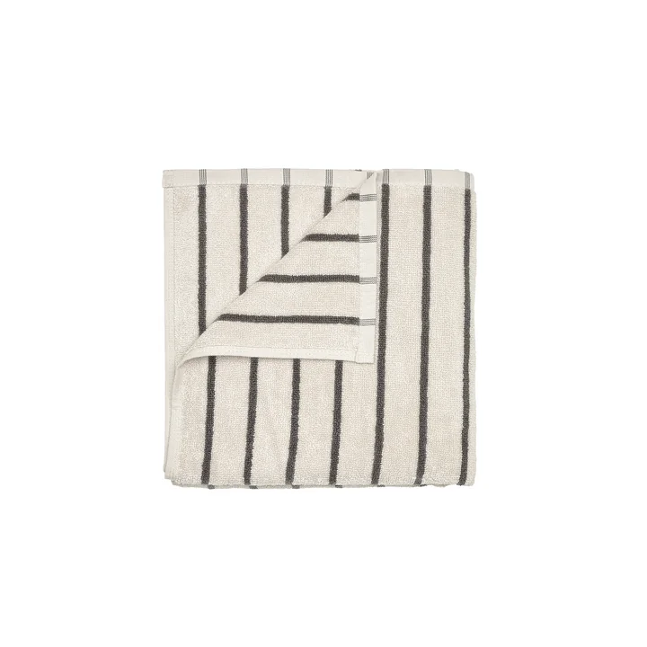 Blomus - Arto Towel, 100 x 50 cm, moonbeam / magnet