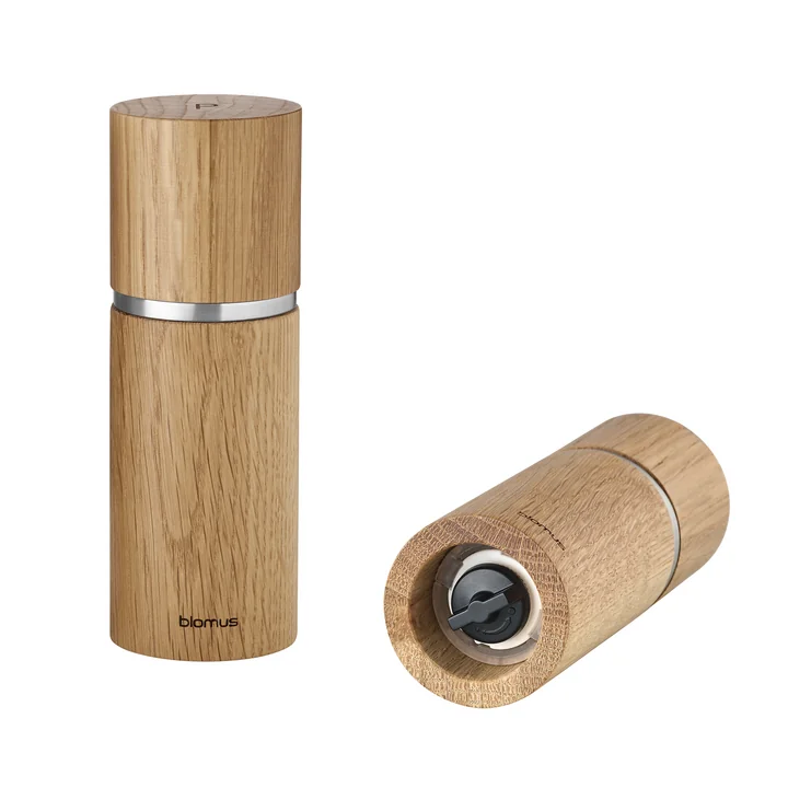 Blomus - Pepe salt and pepper mill, oak (set of 2)