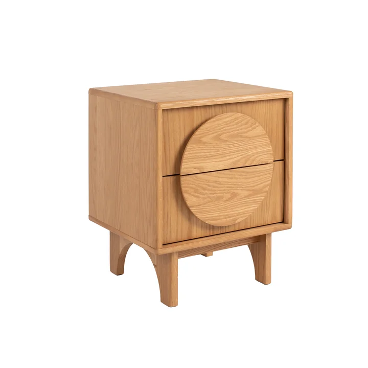 Zuiver - Groove Bedside table, oak
