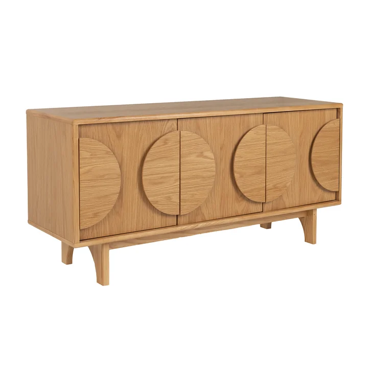 Zuiver - Groove Sideboard with 3 doors, oak