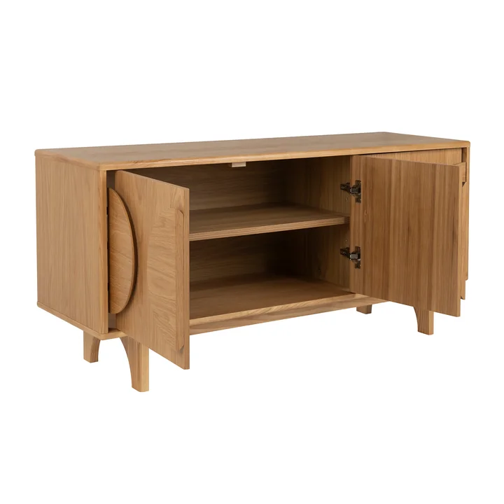Zuiver - Groove Sideboard with 3 doors, oak