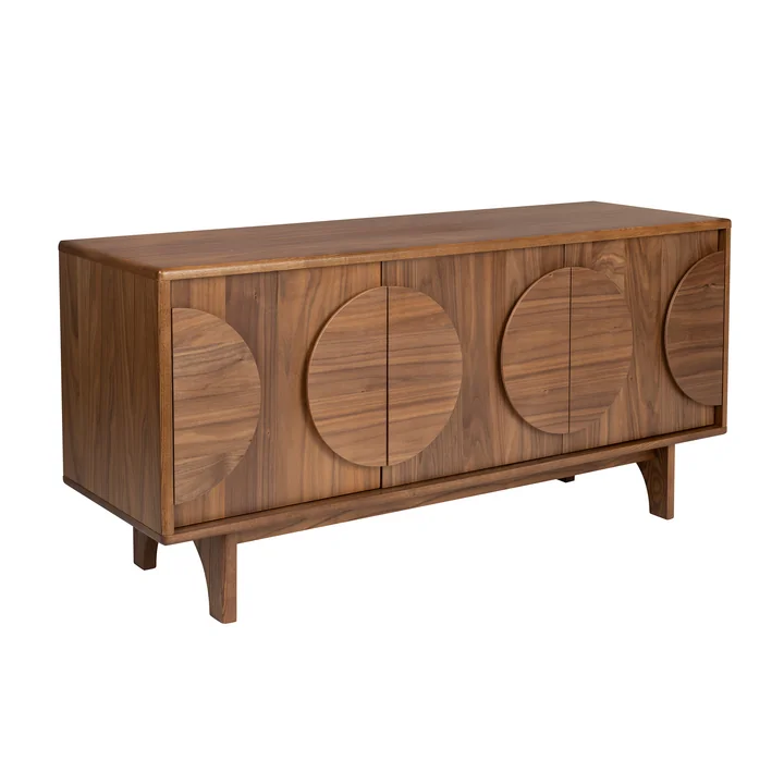 Zuiver - Groove Sideboard with 3 doors, walnut