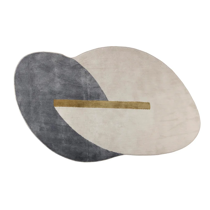 Zuiver - Phila Carpet, 160 x 257 cm, blue