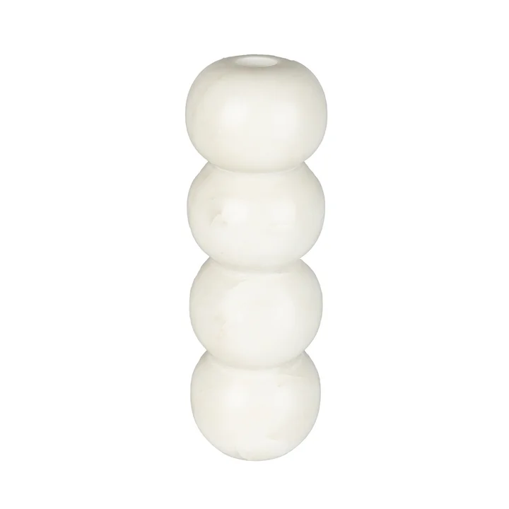 Zuiver - Rome Candlestick, white marble