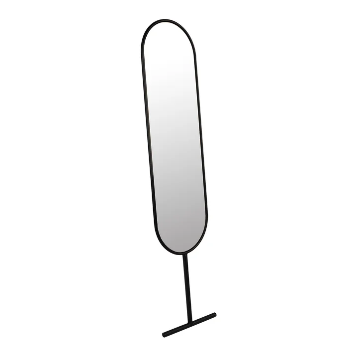 Zuiver - Tess Oval standing mirror, black
