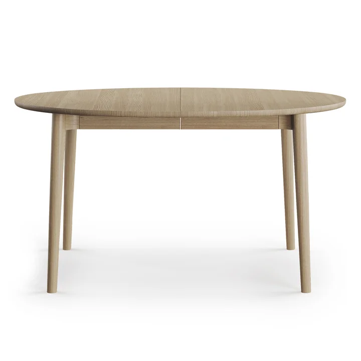 Northern - Expand Dining table Ø 140 cm, light oiled oak