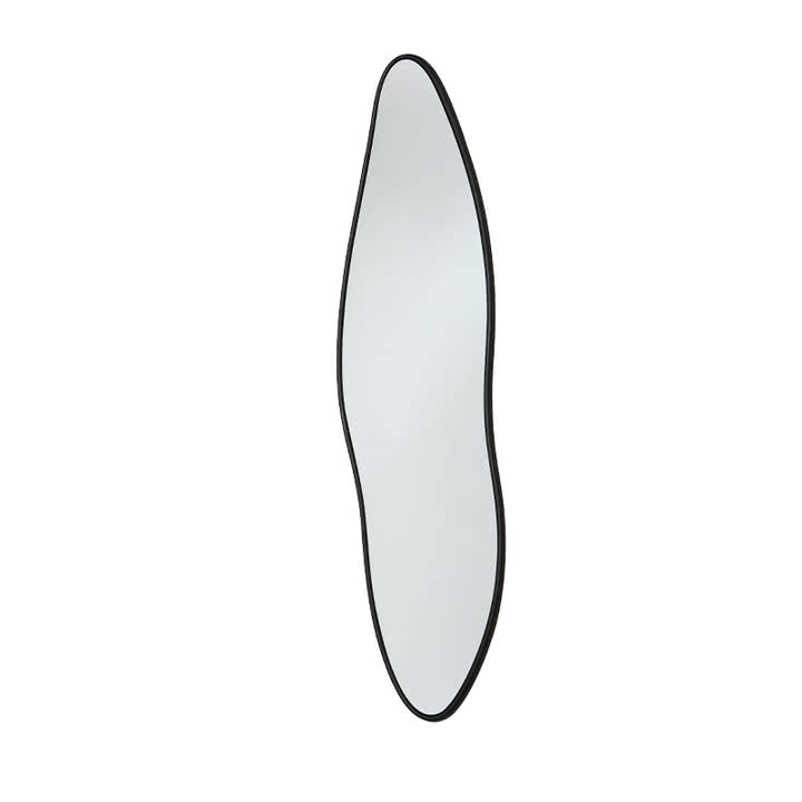 Muubs - Michigan wall mirror, 50 x 166 cm, black