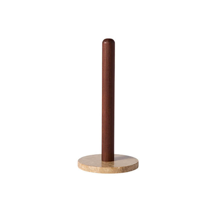Muubs - Yami kitchen roll holder, Ø 15 x 31 cm, natural ash