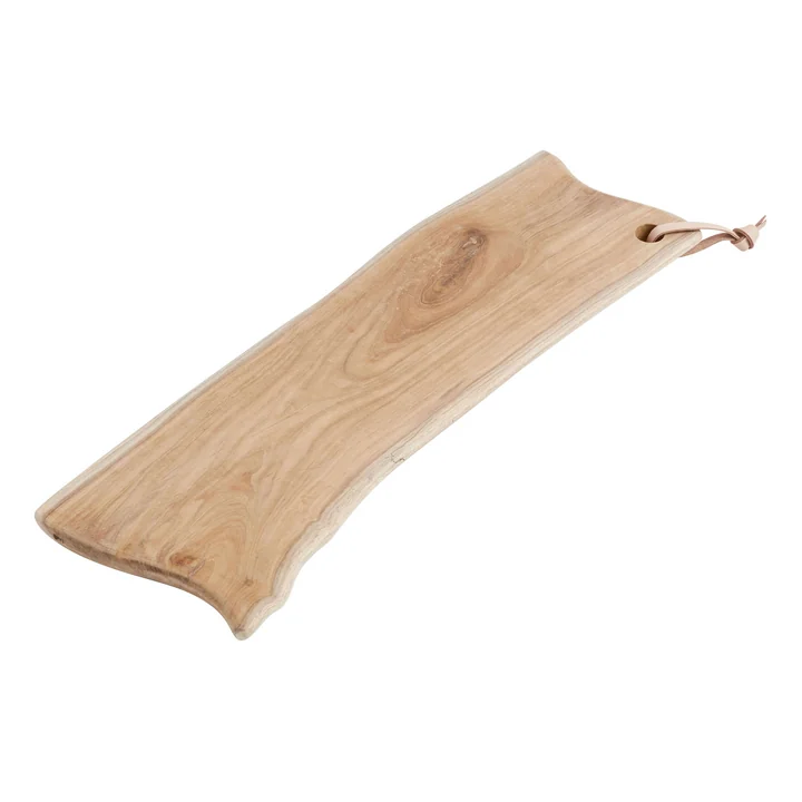 Muubs - Lyon chopping board, 70 x 25 cm, natural teak