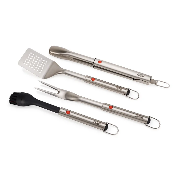 Joseph Joseph - GrillOut Extendable barbecue cutlery set with transport bag (4 pcs.)