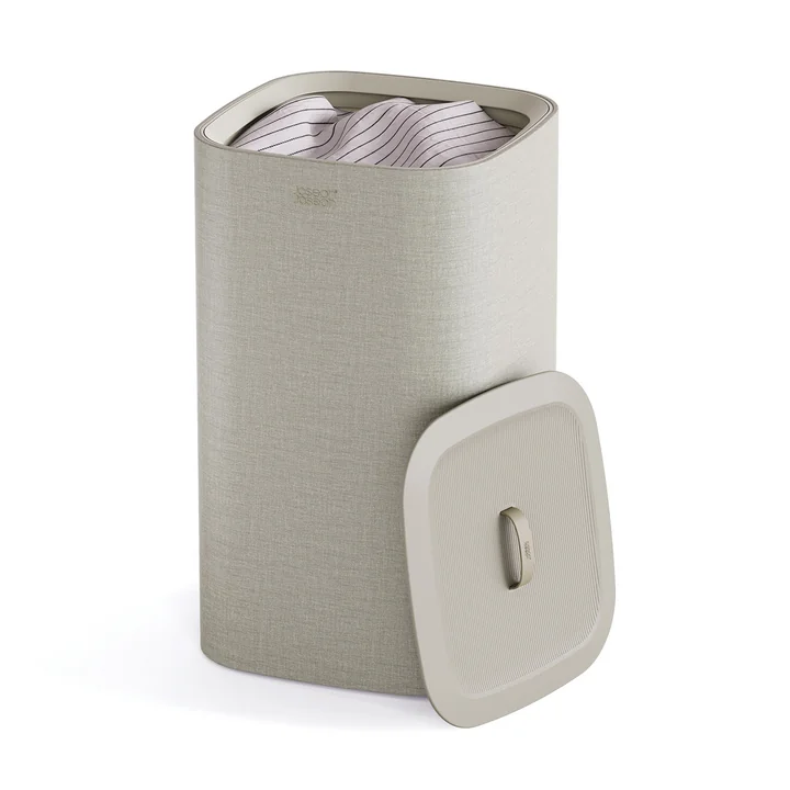 Joseph Joseph - Tota One laundry basket with one compartment 60 l, ecru