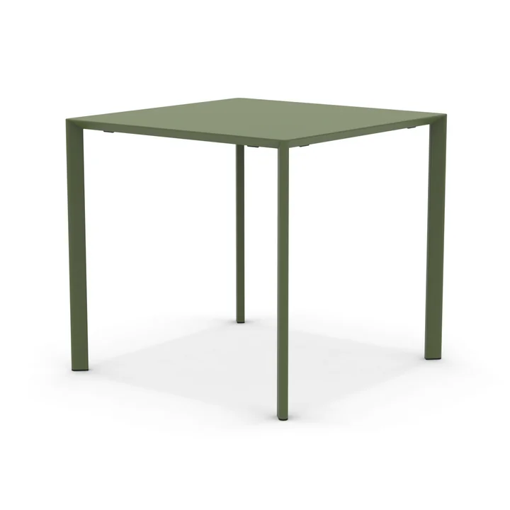 Vermobil - Fox table, 80 x 80 cm, dark green