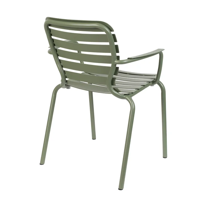 Zuiver - Vondel Garden chair with armrests, green