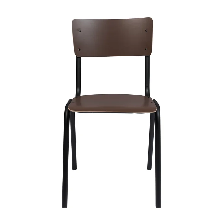 Zuiver - Back to School Chair, brown matt
