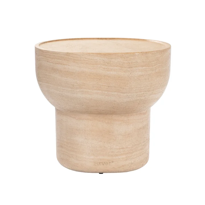 Zuiver - Noble Oval side table, beige