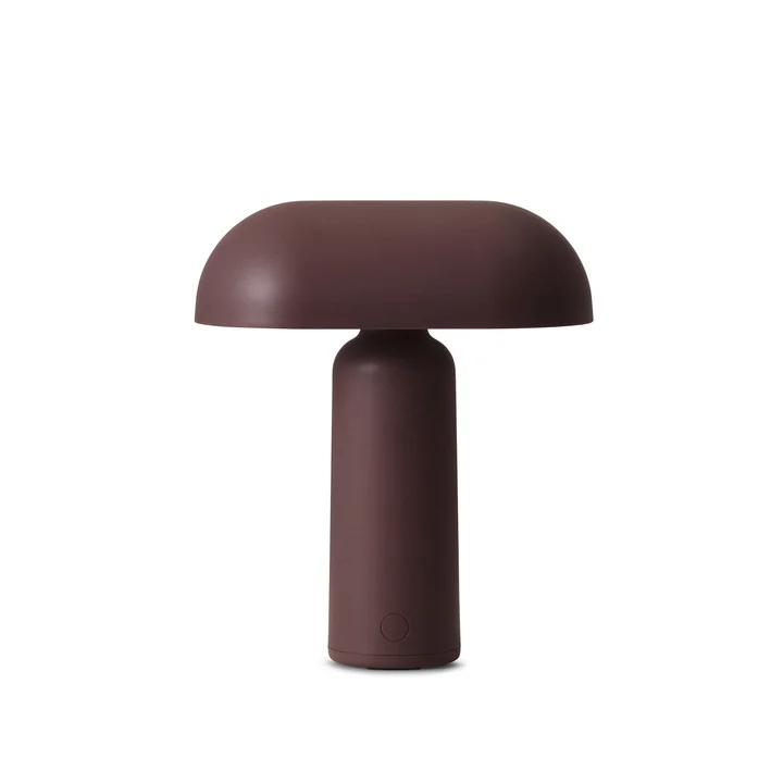 Normann Copenhagen - Porta LED rechargeable table lamp, brown