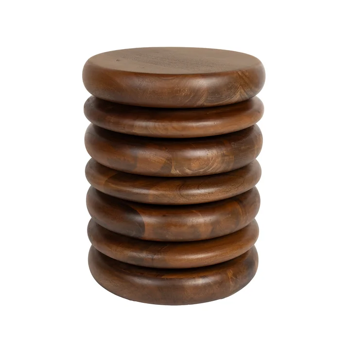 Zuiver - Disc Stool / side table, brown