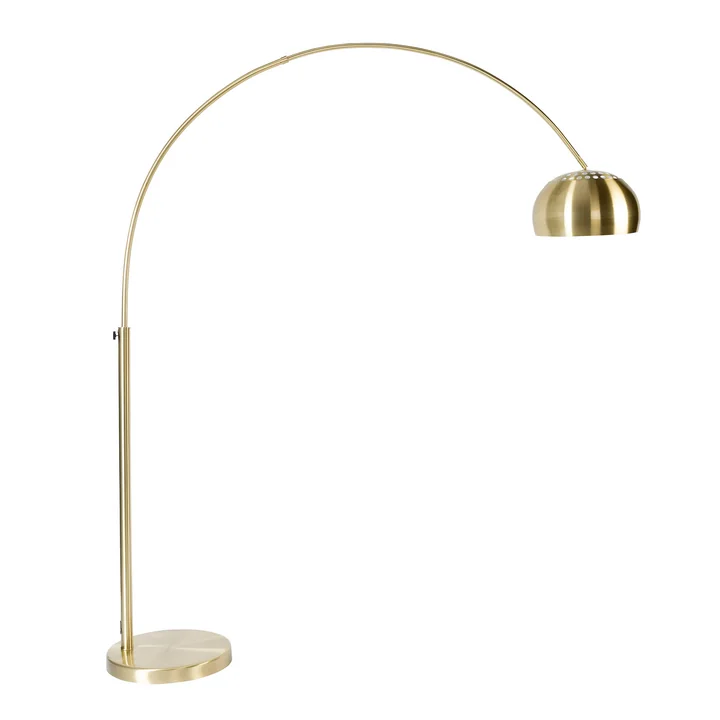 Zuiver - Metal Bow Floor lamp, brass