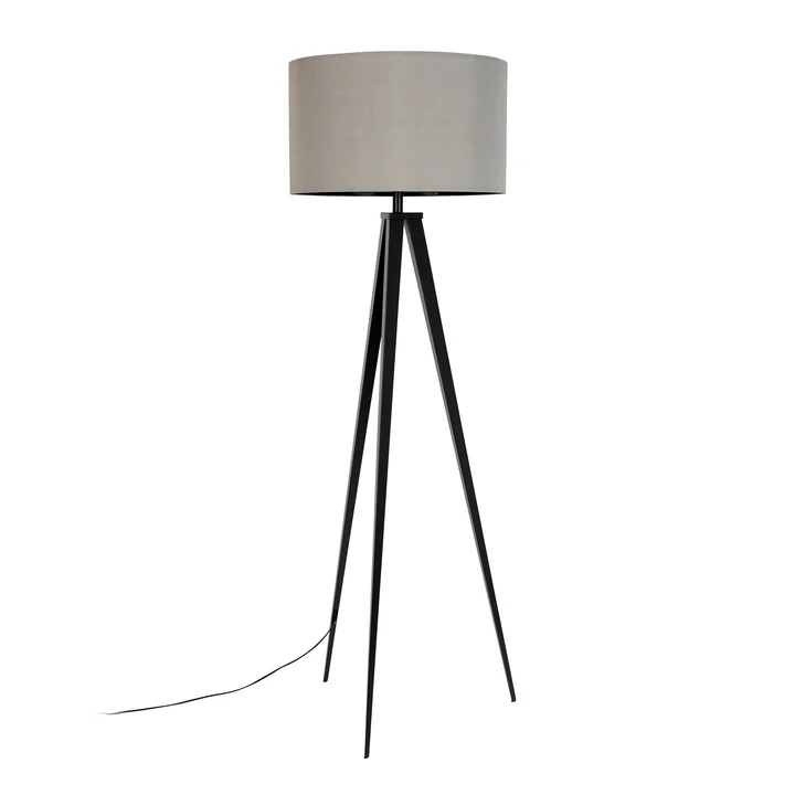Zuiver - Tripod Floor lamp, black / gray