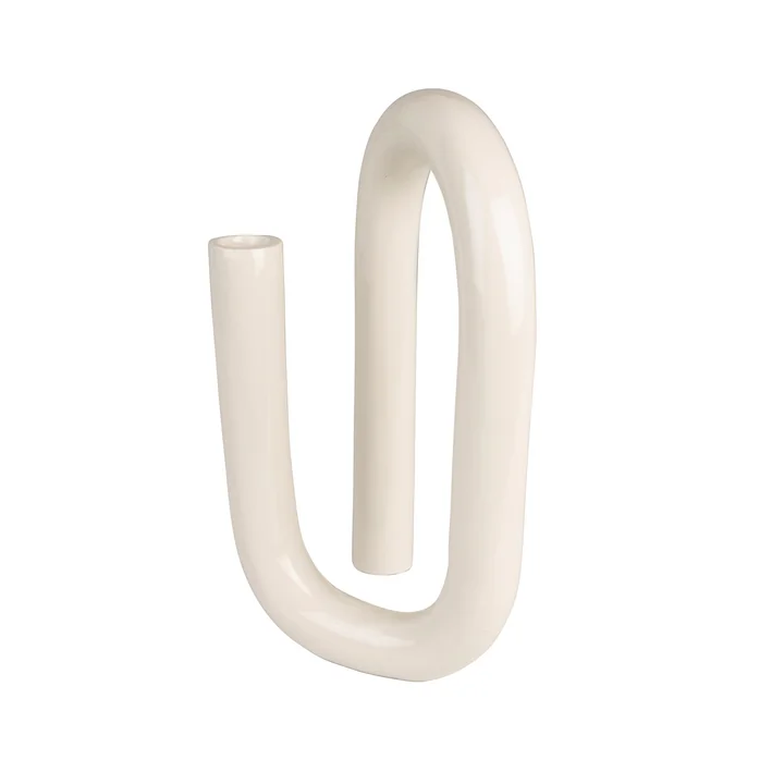 Zuiver - Tubo Candlestick, large / beige