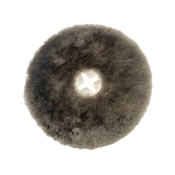 Authentics - Pill hot water bottle, sheepskin, anthracite