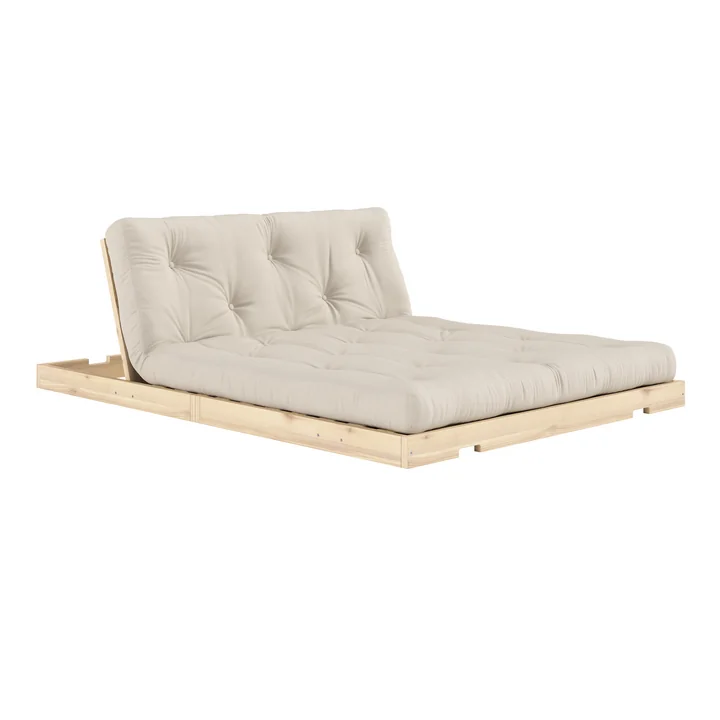 Karup Design - Flip Raw day bed, 140 x 200 cm, natural pine / beige (747)