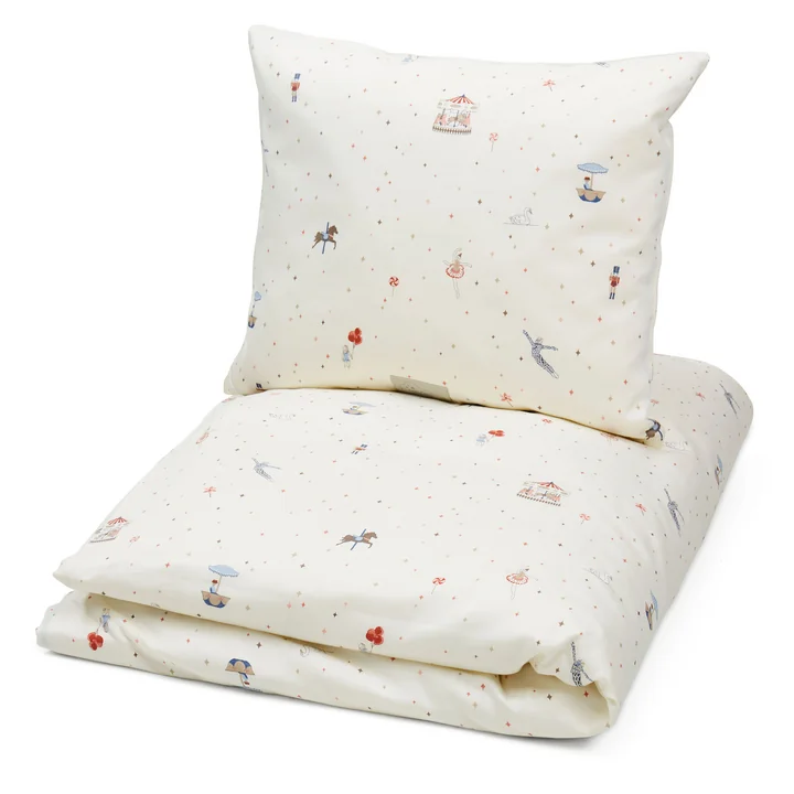 Cam Cam Copenhagen - Baby bed linen, 70 x 100 cm, carousel