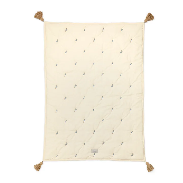 Cam Cam Copenhagen - Embroidered blanket, blueberries