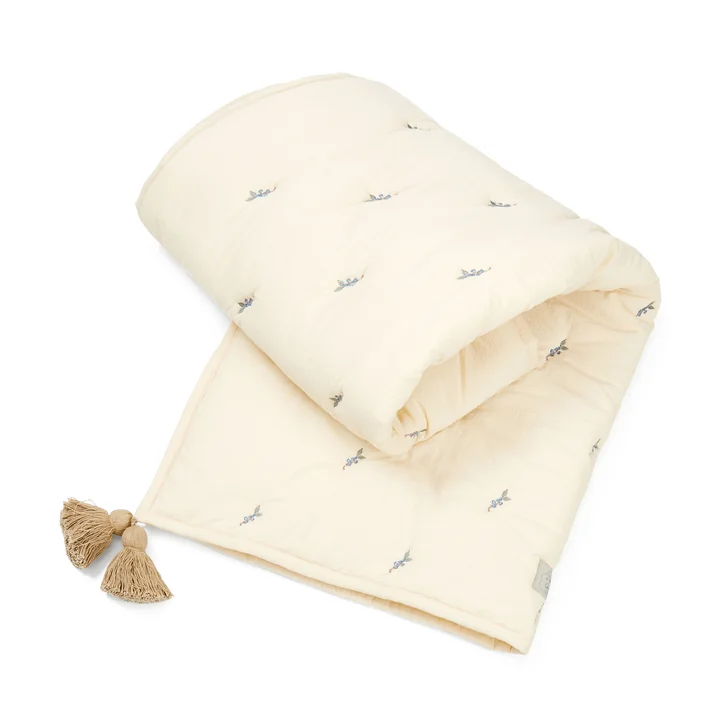 Cam Cam Copenhagen - Embroidered blanket, blueberries